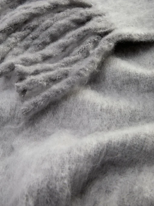 Brushed Tassel Scarf