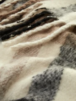 Brushed Tassel Scarf
