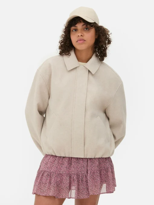 Bubble Hem Jacket