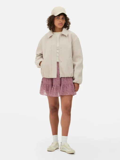 Bubble Hem Jacket