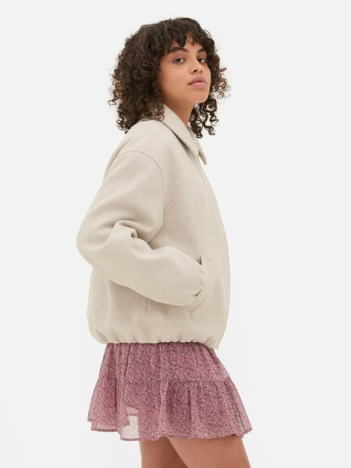 Bubble Hem Jacket