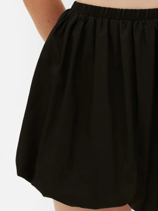 Bubble Hem Mini Skirt