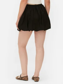 Bubble Hem Mini Skirt