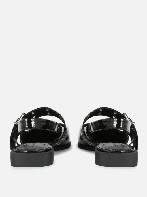 Buckle Slingback Ballerina Flats