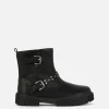 Buckle Strap Ankle Boots