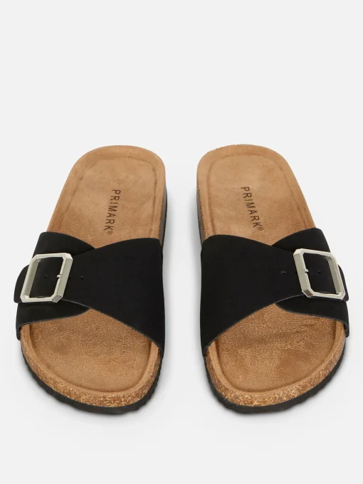 Buckle Strap Footbed Sandals