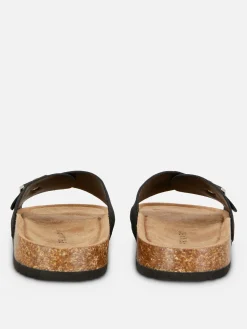 Buckle Strap Footbed Sandals