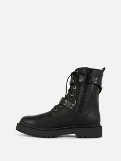Buckled Biker Boots