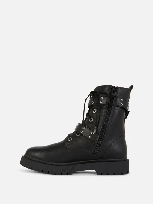 Buckled Biker Boots