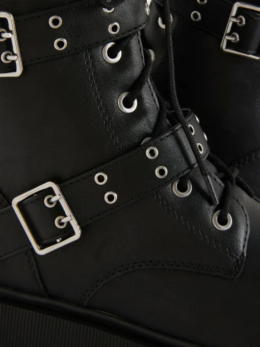 Buckled Biker Boots