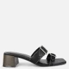 Buckled Block Heel Sandals