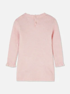 Bunny Sweater Dress And Tights Set