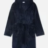 Burnout Striped Robe
