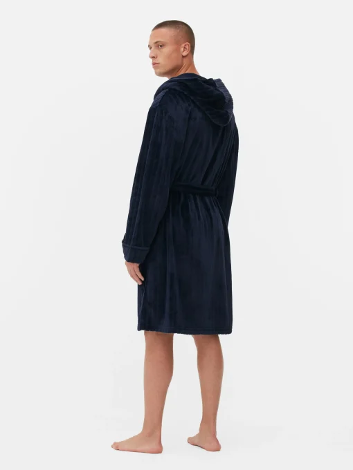Burnout Striped Robe