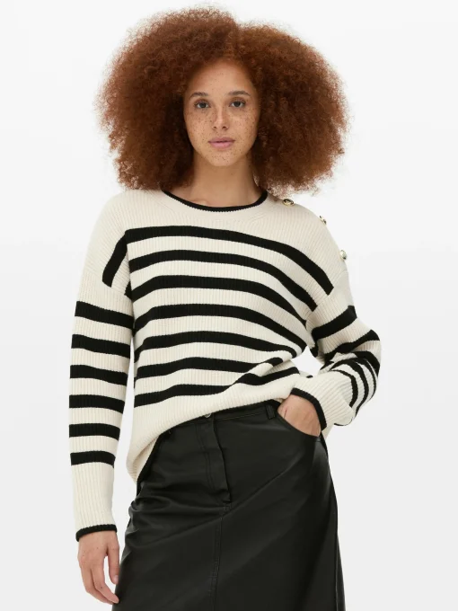 Button Detail Sweater