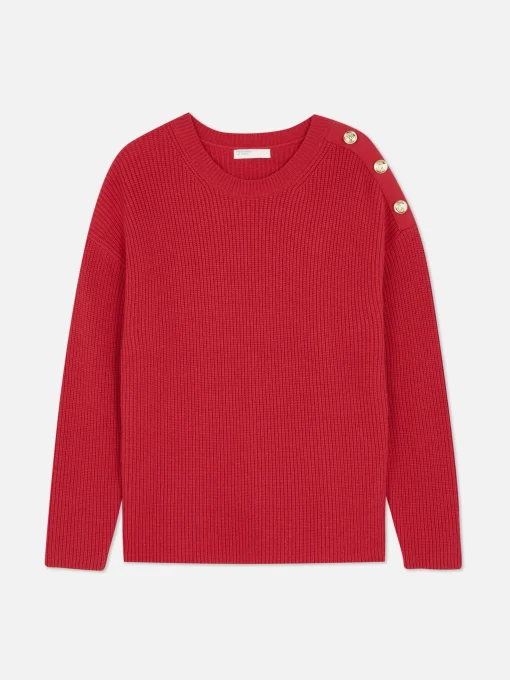 Button Detail Sweater