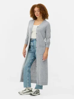 Button-Up Maxi Cardigan