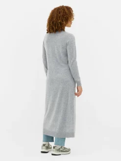 Button-Up Maxi Cardigan
