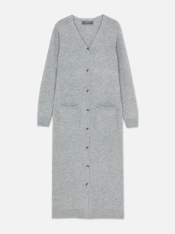 Button-Up Maxi Cardigan