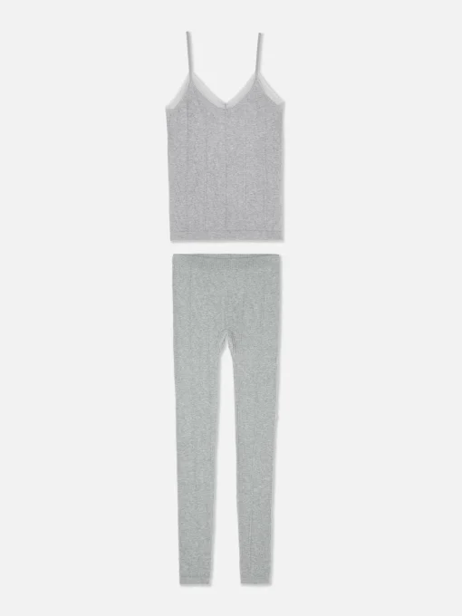 Cable Knit Cami Pajamas