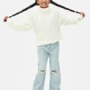 Cable Knit Roll Neck