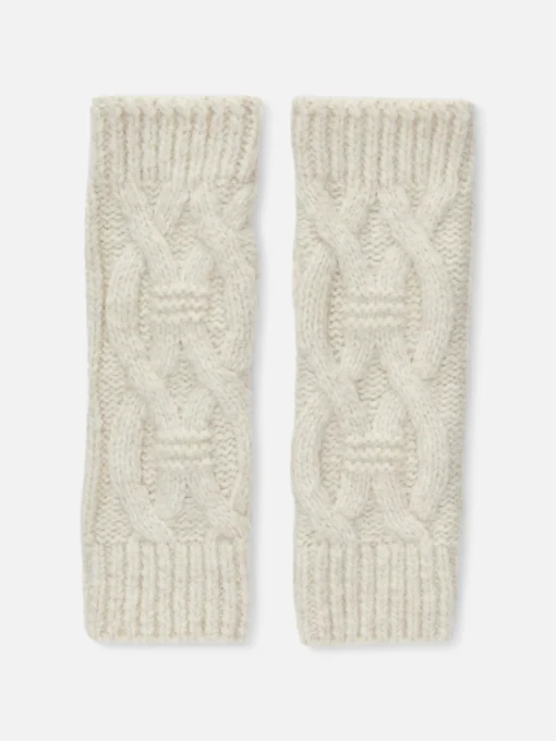 Cable Knit Wrist Warmers