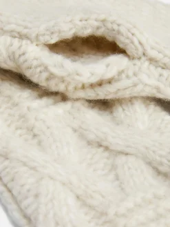 Cable Knit Wrist Warmers