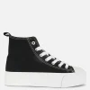Canvas Flatform High Tops
