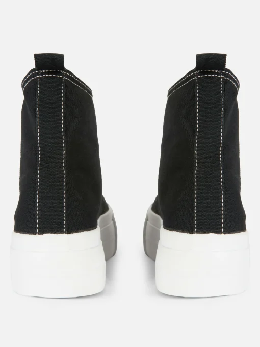 Canvas Flatform High Tops