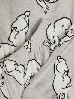 Casper Velour Long Pajamas