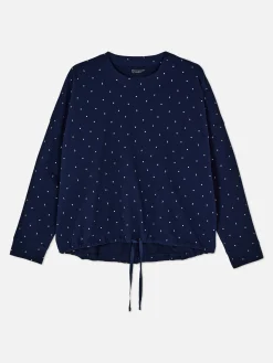 Celestial Long Sleeve Pajama Top