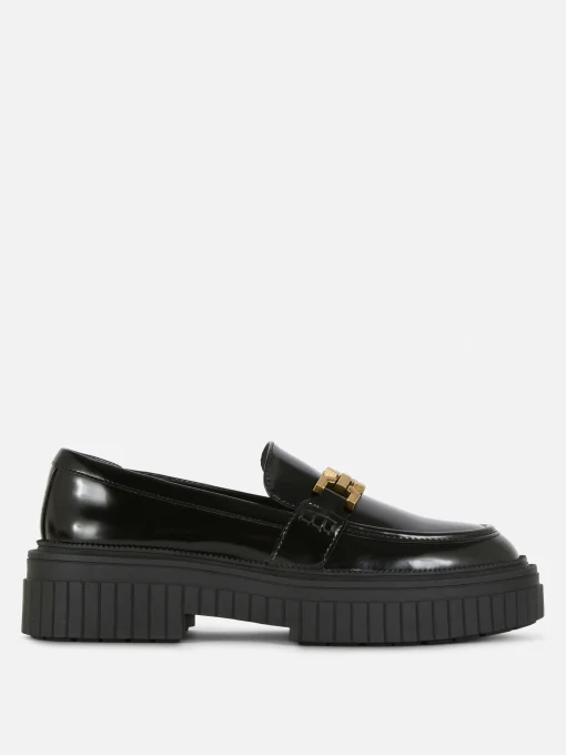 Chain Detail Chunky Loafers