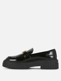 Chain Detail Chunky Loafers