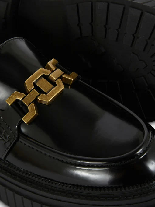 Chain Detail Chunky Loafers