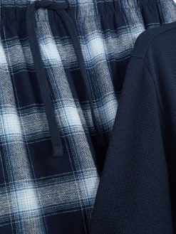 Check Brushed Cotton Pajamas