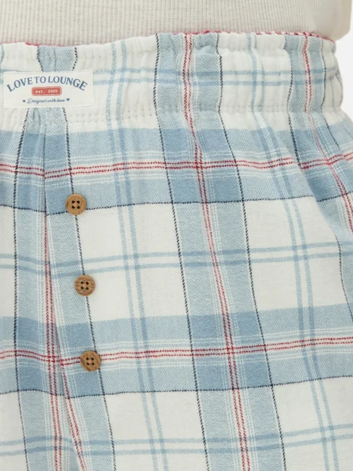 Check Flannel Pajama Bottoms