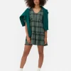 Check Mini Tea Dress