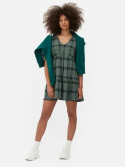 Check Mini Tea Dress