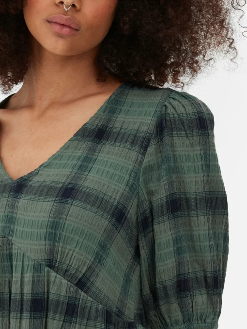 Check Mini Tea Dress