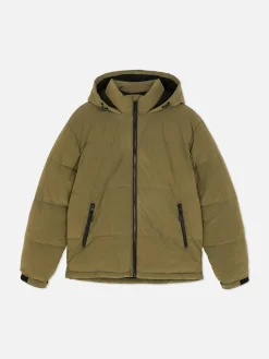 Check Puffer Jacket