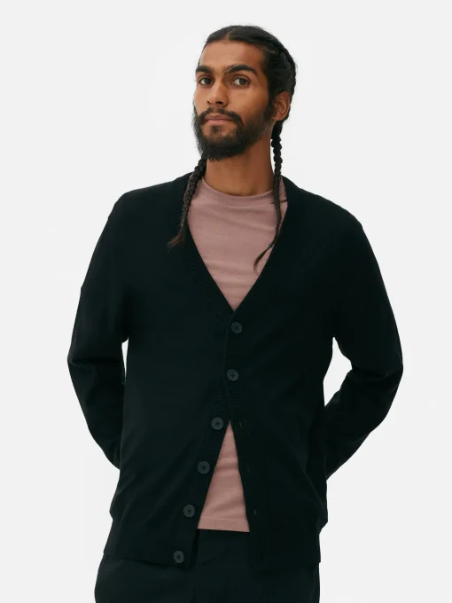 Chunky Button Cardigan