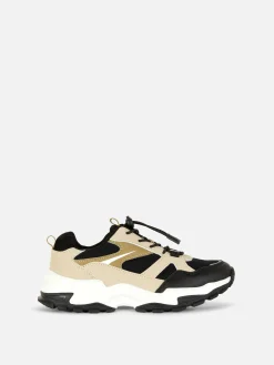 Chunky Color Block Sneakers