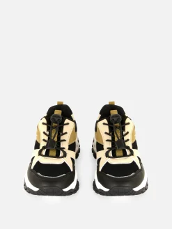 Chunky Color Block Sneakers