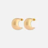 Chunky Half Hoop Earrings