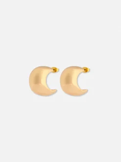 Chunky Half Hoop Earrings