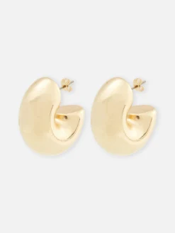 Chunky Hoop Earrings