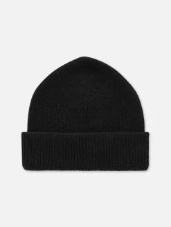 Chunky Knit Cuffed Beanie