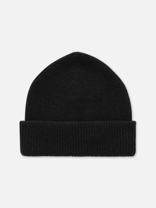 Chunky Knit Cuffed Beanie