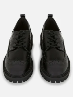 Chunky Lace-Up Wingtips