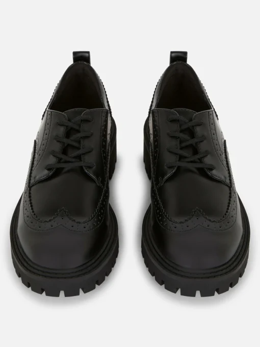 Chunky Lace-Up Wingtips
